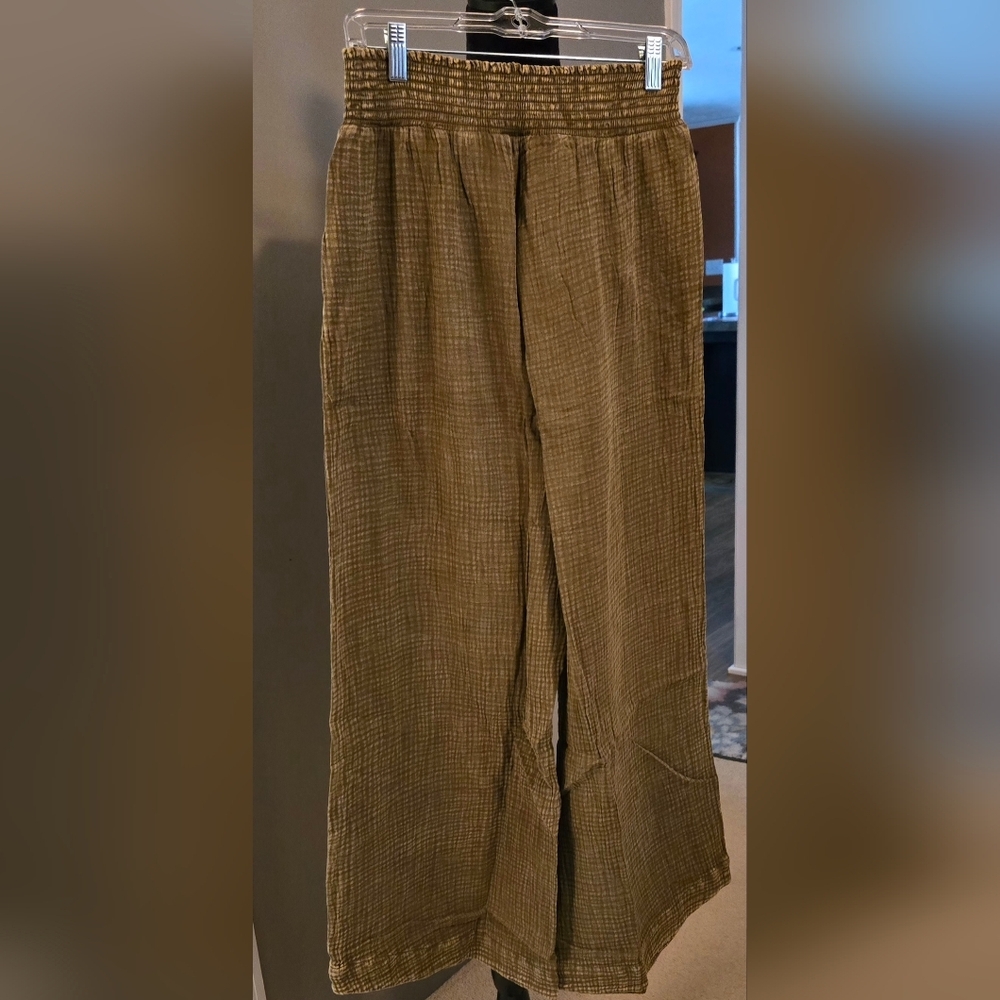 EASEL Super Comfy Washed Cotton Gauze Pants #454-459 - Picture 9 of 12